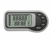 Thời trang / Customized Logo 3D Sensor Pedometer với đồng hồ và đồng hồ bấm giờ