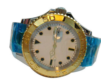 Kim loại Strap Men Quartz Xem Analog Hiển thị thời gian kinh doanh Xem