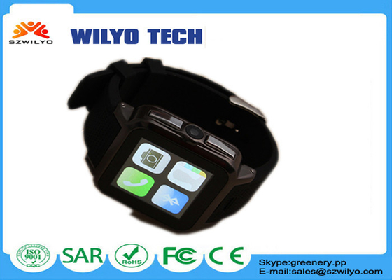 WB15 tay Mens Digital Đồng hồ, Bluetooth điện thoại thông minh Xem Đen 1,54 Inch Touch Screen Gsm