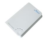 Trắng Điện thoại di động phổ Portable Power Bank 3000mAh cho iPhone / Samsung / Nokia Với Dual USB