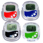 Tùy Logo Digital Clock 3D Sensor Pedometer Làm việc trong Pocket