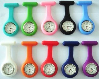 Bán Hot Siêu thời trang Silicone Nurse FOB Watch, Doctor Watch, Silicone dây đeo cổ tay xem