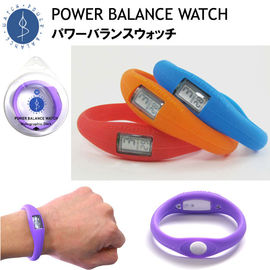 Bán buôn Sports Silicone dây đeo cổ tay xem với các ion âm