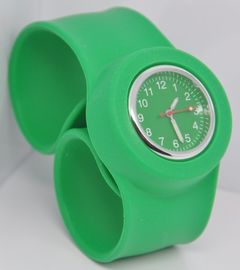 OEM Silicone dây đeo cổ tay Watch, xanh Boys / Girls Cao su Xem