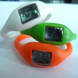 Đa chức năng Silicone dây đeo cổ tay Watch, Minus Ion Silicone thể thao Đồng hồ đeo tay