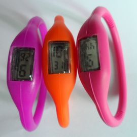 Chống rung Silicone dây đeo cổ tay Watch, Anion thao Bracelet Wrist Watch, Thiết kế linh hoạt