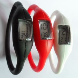 Chống rung Silicone dây đeo cổ tay Watch, Anion thao Bracelet Wrist Watch, Thiết kế linh hoạt