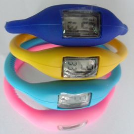 Digital Silicone dây đeo cổ tay xem Anion Ion Cao su cổ tay Watch Với Eco-Friendly liệu