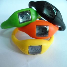 Unisex Silicone dây đeo cổ tay Watch, thể thao cao su Jelly Ion Waterproof Bracelet cổ tay Watch