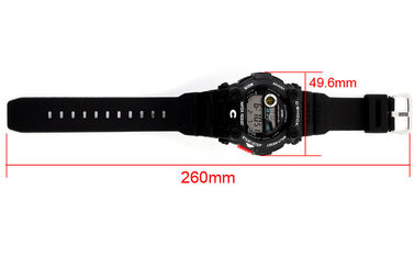 Sốc kháng đa chức năng Xem PU Strap Với Stop Watch