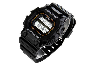 Skmei Quảng trường thể thao kỹ thuật số Xem EL Backlight Mens Buckle Đồng hồ