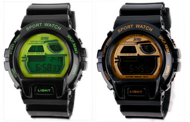 Trẻ em quà tặng đa chức năng kỹ thuật số Xem hình LCD hiển thị thể thao Stop Watch