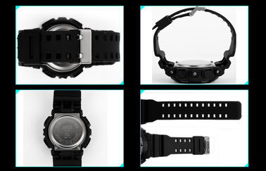 Thanh thiếu niên đa chức năng kỹ thuật số Watch, hàng giờ Chime LCD Đồng hồ đeo tay