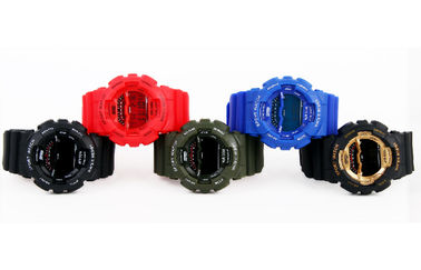 Thanh thiếu niên đa chức năng kỹ thuật số Watch, hàng giờ Chime LCD Đồng hồ đeo tay