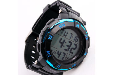 Đen chống nước đa chức năng kỹ thuật số Xem Daily Alarm LCD lớn hiển thị