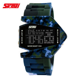 Đầy màu sắc ngụy trang đa chức năng kỹ thuật số Watch, 50m Chống nước