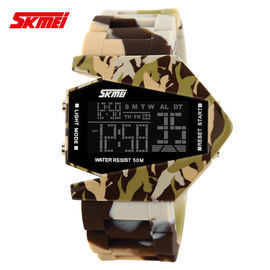 Đầy màu sắc ngụy trang đa chức năng kỹ thuật số Watch, 50m Chống nước