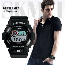 5 máy ATM đa chức năng kỹ thuật số Xem Chống nước, màn hình LCD cổ tay Watch