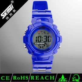 LCD Thể thao đa chức năng kỹ thuật số Xem Sử dụng PU nhựa Dây đeo Waterproof