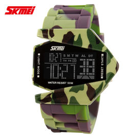 Skmei hiệu Airplane Camo đa chức năng kỹ thuật số Watch Cổ