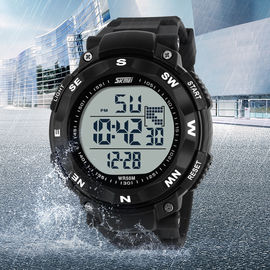 Big Time Display đa chức năng kỹ thuật số Watch, Big Wrist Nam