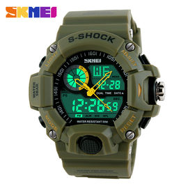 30m Waterproof sốc đa chức năng kỹ thuật số Xem LCD Analog Xem Đồng hồ thể thao