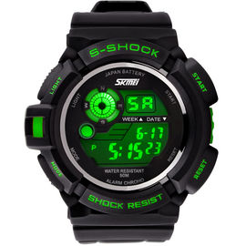 5OM Chống nước Chronograph EL Backlight đa chức năng kỹ thuật số Xem