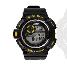 5OM Chống nước Chronograph EL Backlight đa chức năng kỹ thuật số Xem