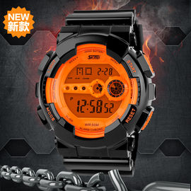 Máy đa chức năng kỹ thuật số Xem S-Shock mẫu PU Strap Đối với sinh viên Thanh niên