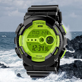 Máy đa chức năng kỹ thuật số Xem S-Shock mẫu PU Strap Đối với sinh viên Thanh niên