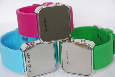 Durable Colorful Silicone dây đeo cổ tay Xem / Silicone Bracelet Đồng hồ