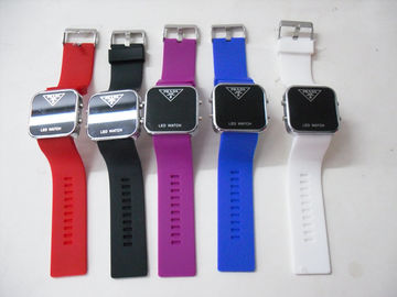 Durable Colorful Silicone dây đeo cổ tay Xem / Silicone Bracelet Đồng hồ