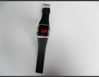Thể thao mềm Customized Silicone dây đeo cổ tay Watch, trắng Dây đeo đồng hồ