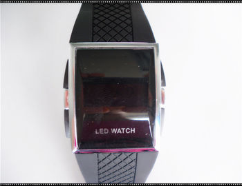 Thể thao mềm Customized Silicone dây đeo cổ tay Watch, trắng Dây đeo đồng hồ