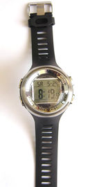 Men PU Buckle Digital rung báo Xem Điện Tử Watch Dual Time