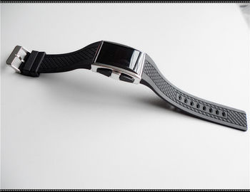 Cá nhân hoá Đen Silicone Led Thêm Với mềm Silicone Strap