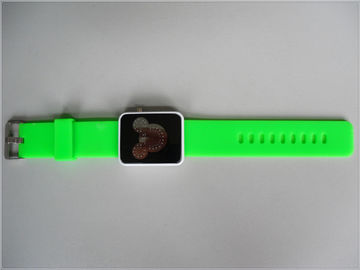 Xanh Silicone dây đeo cổ tay xem Waterproof, kỹ thuật số Mickey Mouse watchs