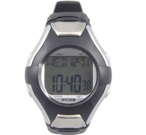 3 ATM Waterproof đa chức năng kỹ thuật số Watch, năng lượng mặt trời Radio Control Xem
