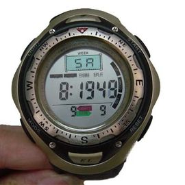 Unisex PU LCD Sport Xem báo Daily đa chức năng đồng hồ đeo tay