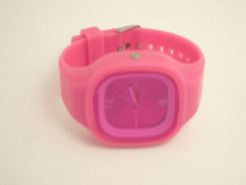 New Phong cách tươi sáng thoải mái Quartz Silicone Jelly Xem