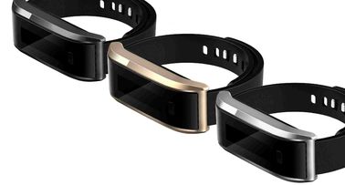 Unisex đa chức năng kỹ thuật số màn hình OLED Watch, nhôm hợp kim Rubber Band Bluetooth Smart dõi
