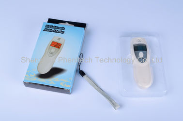 Breath trắng Digital Rượu Tester với Semiconductor Oxide Rượu Sensor