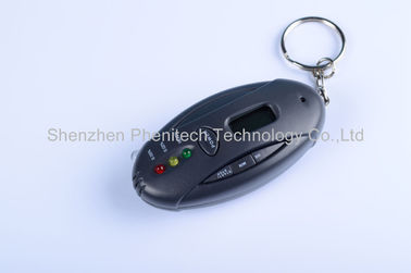 Quick Response nhựa ABS kỹ thuật số Keychain Breath Rượu Tester, CE