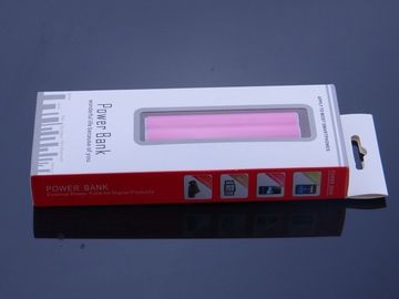 Tim Shape Lipstick USB Portable Power Bank Đối với Iphone / Ipod, đầy màu sắc