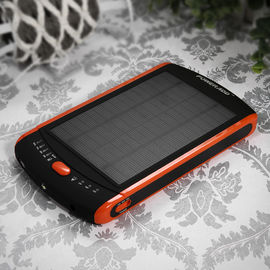 Không thấm nước năng lượng mặt trời ngân hàng 23000mah năng lực cao năng lượng mặt trời sạc cho điện thoại / máy tính xách tay
