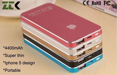 Polymer Iphone 5 Shape Portable Power Bank Đối với máy ảnh kỹ thuật số, MP3, MP4