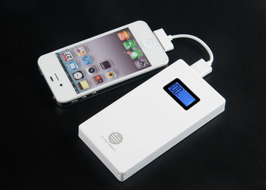 Pin sạc LCD Ngân hàng điện Màu trắng, ngân hàng điện 5000mAh pin bên ngoài