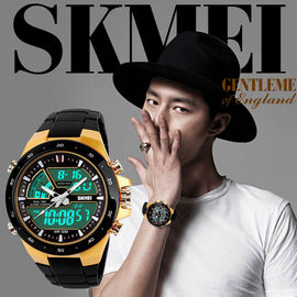 Durable EL Backlight Analog Digital cổ tay Watch