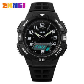 Chạy Sport Analog Digital cổ tay Watch Với nhựa mạnh