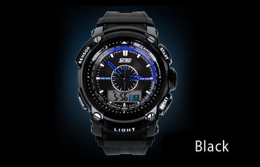 5 ATM Analog Digital Wrist Watch, ABS Trường hợp màn hình LCD hiển thị đồng hồ đeo tay